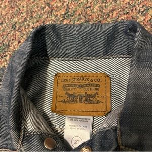 Levi Strauss & Co Unisex Toddler Jean Jacket Size 2T-EUC